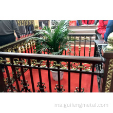 Aluminium Alloy Villa Garden Pagar halaman